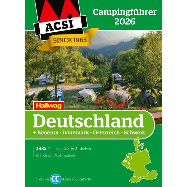 ACSI Campingführer 2026 Deutschland